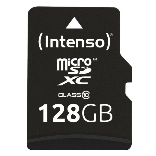 MÄLU MICRO SDXC 128GB C10/W/ADAPTER 3413491 INTENSO