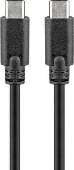 Goobay 67976 USB-C 3.1 generation 1 cable, black, 1m Goobay USB-C Charge Cable USB-C male