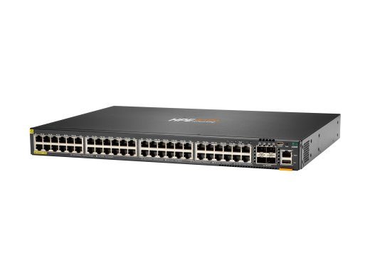 HPE Aruba 6200F 48G Class4 PoE 4SFP+ 370W 48-port Gigabit Ethernet PoE+ lüliti