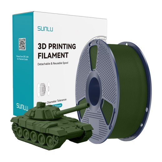 Sunlu PLA+ kiire filament oliiv