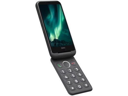 DORO Aurora A21 4.5 64GB Grafito spalvos Pilka