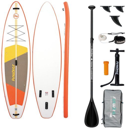 FunWater SUP paddleboard SUPFW69B 3,35m (oranž-valge)