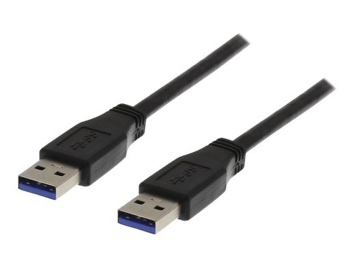 DELTACO USB3-210 USB-kaabel 1m must