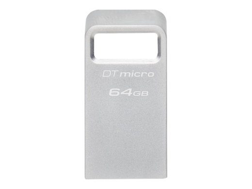 Kingston DataTraveler Micro 64GB USB 3.2 Gen 1 USB Stick Roheline