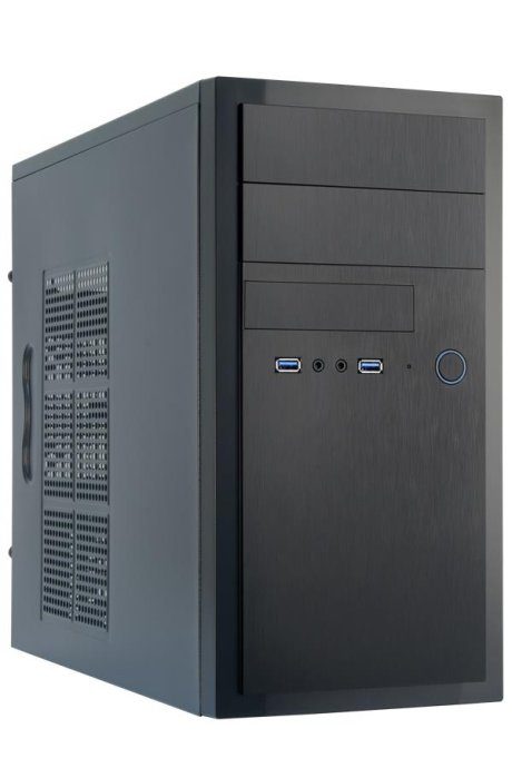 Korpuse CHIEFTEC MiniTower MicroATX Värvus Must HT-01B-OP