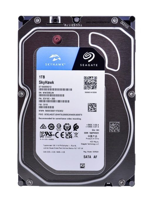 Seagate SkyHawk vidinė kietasis diskas 1 TB 256 MB 3.5" Serial ATA III (ST1000VX013)