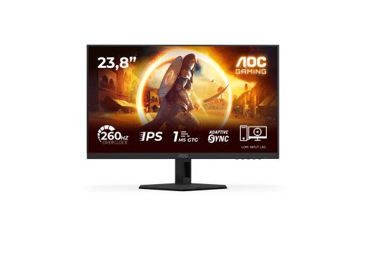 AOC 24G4ZRE 24 " Fast IPS FHD 16:9 240 Hz 1 ms 1920 x 1080 pikselių 300 cd/m² HDMI prievadų kiekis 2 Juoda
