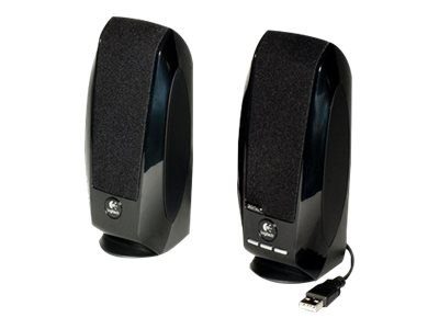 Logitech S150 USB skaitmeninės garso kokybinės juostos juodos spalvos
