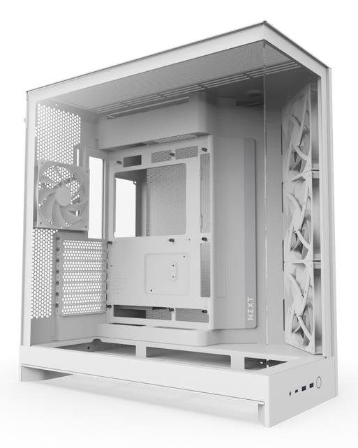 KASA NZXT ATX/micro ATX/Mini-ITX/EATX Valge Midi Tower PC CM-H92FW-01