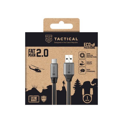 Tactical Fat Man 2.0 Kaabel USB-A/USB-C 1m / hall