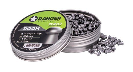 4,5 mm RANGER Diabolo Professional Doom shotgun 500 tk. 0,54 g
