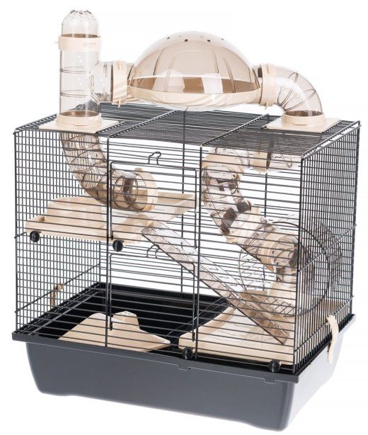 INTER-ZOO Rocky + Terrace beige - puur hamstrile