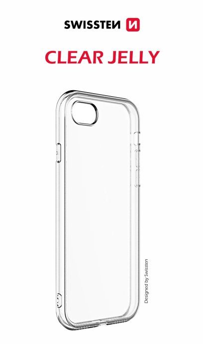 Swissten Clear Jelly Kaitsekile Apple iPhone 15 Plus jaoks