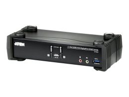 Aten CS1922 2-Port USB 3.0 4K DisplayPort KVMP Switch Aten 2-Port USB 3.0 4K DisplayPort KVMP™ Switch (Cables included) CS1922