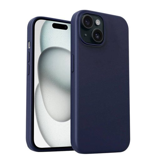 Aukey PC-GJ10B ümbris iPhone 15 Plus jaoks (tuulepurje sinine)