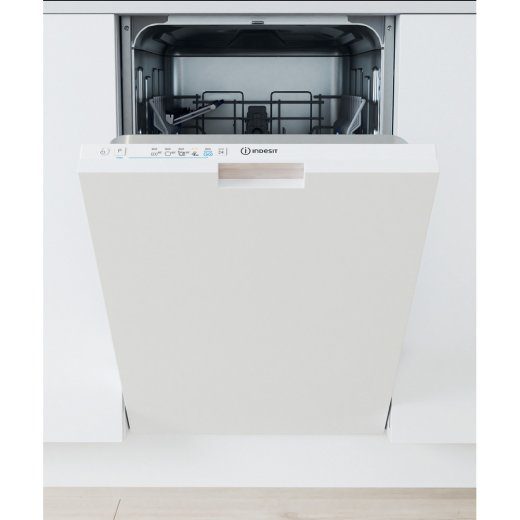 INDESIT Nõudepesumasin IN2ID10CS80 Sisseehitatud Laius 44,8 cm Kohvitaldrite arv 10 Programmid 5 Energiaklass D Valge