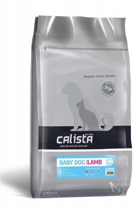 CALISTA Baby Dog Lamb - kuiv koeratoit - 12kg