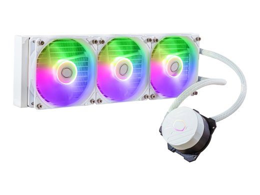 Cooler Master MasterLiquid 360L Core ARGB veeaujutis jahutussüsteem 1-komplekt valge 120 mm