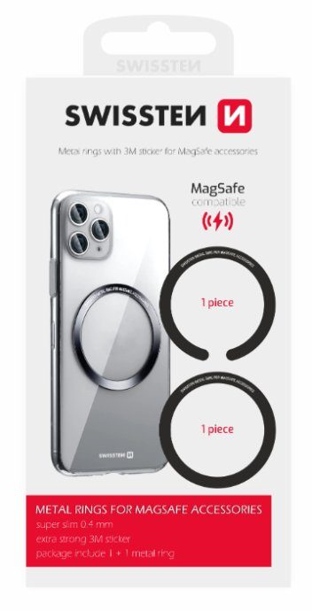 Swissten MagSafe komplekt metallplaat