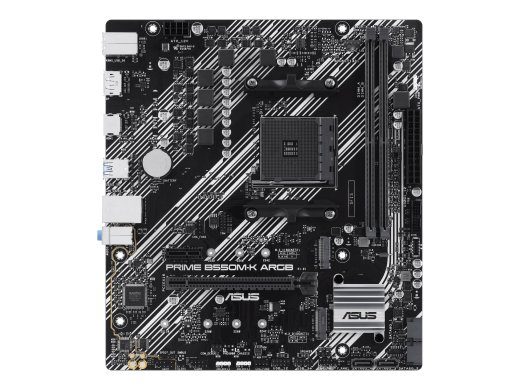 ASUS PRIME B550M-K ARGB Micro-ATX AM4 Pesaga AMD B550 Emaplaat