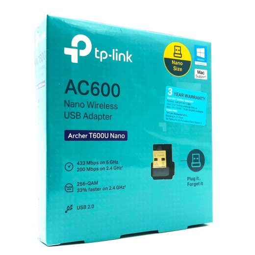 TP-Link USB 2.0 600Mbps Juhtmevõrgu Adapter