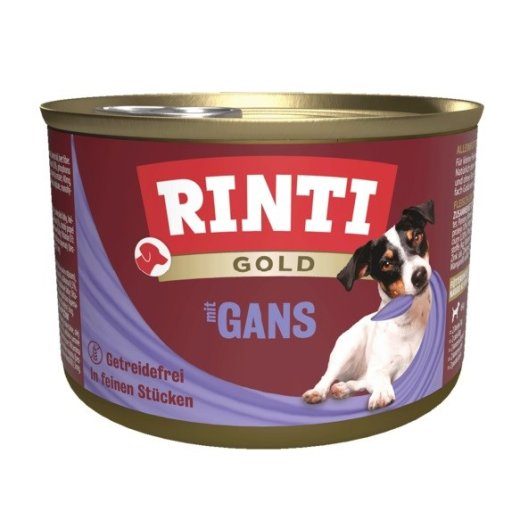 RINTI Gold Haneliha - märg koeratoit - 185g