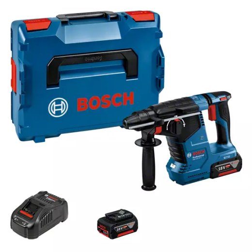 Bosch GBH 18V-24 C PROFESSIONAL 18V 2.6Joule su 2 Baterijos įtrauktos