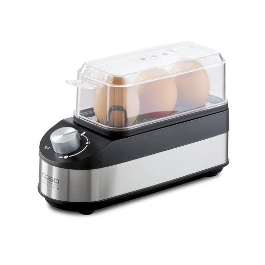 Caso Egg Cooker E3 Black/Stainless Steel 210 W