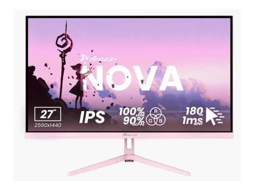 Arozzi Nova 27" 2K 2560 x 1440 HDMI DisplayPort USB 180Hz Monitor