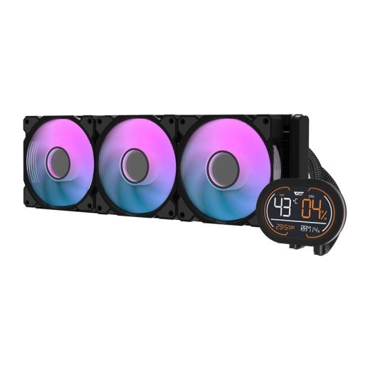 Darkflash DH360D v2 CPU jahutaja (must)