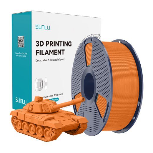 Sunlu PLA+ High-Speed Orange filament