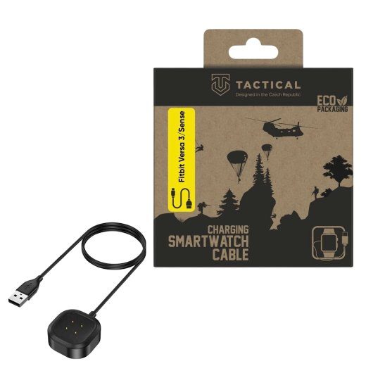 Taktinis USB įkrovimo kabelis skirtas Fitbit Versa 3/Sense