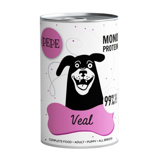 PAKA ZWIERZAKA Pepe Veisepõrsas - märg koeratoit - 400g