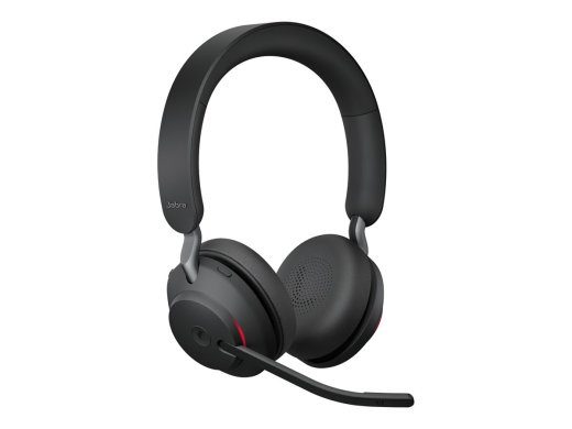 Jabra Evolve2 65 MS Stereo Belaidis ausinių komplektas juodas