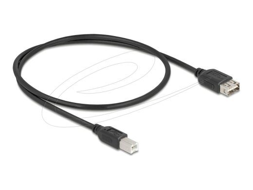Delock USB kaabel 50cm must
