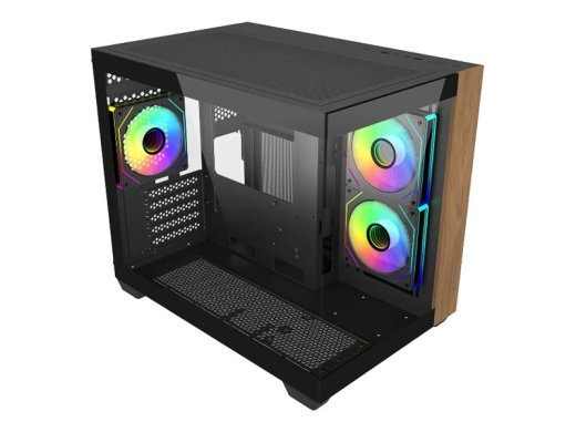 Cooler Master Elite 481 Wood Tower Mikro ATX Must