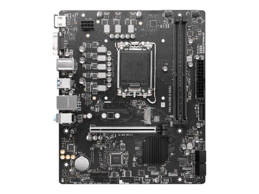 MSI PRO H610M-E DDR4 Micro-ATX LGA1700 Intel H610 emaplaat