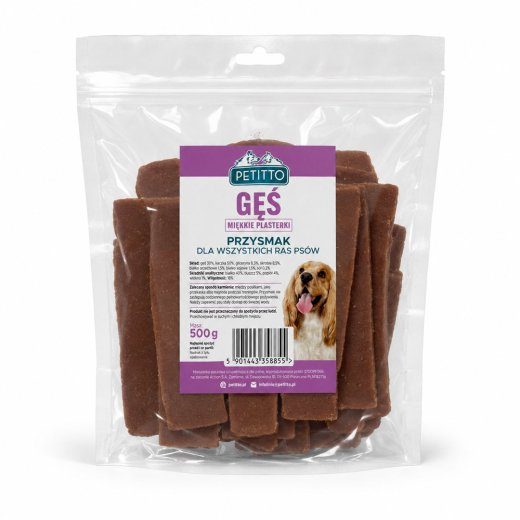 PETITTO pehme haneliha viilud koeraõnnetu - 500g