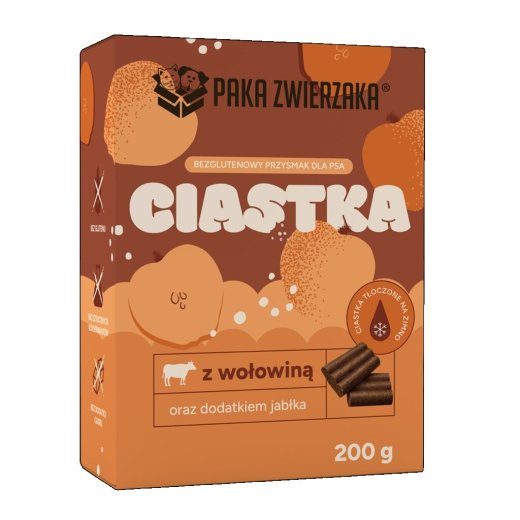 PAKA ZWIERZAKA Veis õunaga – koeraõnnistus – 200g