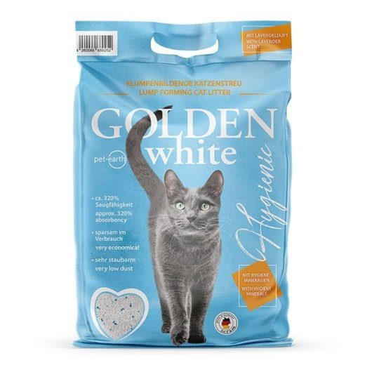 GOLDEN White hügieeniline - bentoniitliiv - 14kg