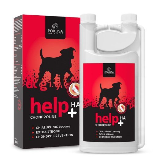 POKUSA ChondroLine Help + HA - toidulisandid koertele - 1000ml