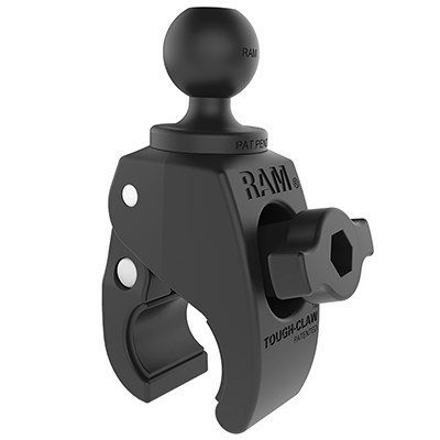 RAM Mounts Tough-Claw väike haameralas baas koos kumera kujuga