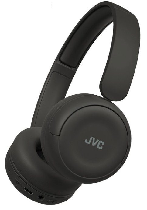 JVC HA-S59W juhtmevabad ja juhtmega USB Type-C Bluetooth peakomplekt, must