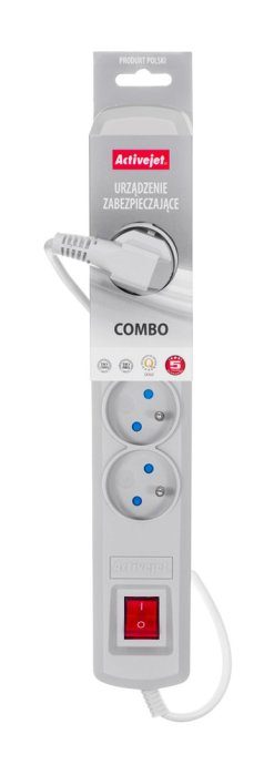 Activejet hall vooluahel pikendusjuhtmega ACJ COMBO /1.5M/BEZP. AUT/S