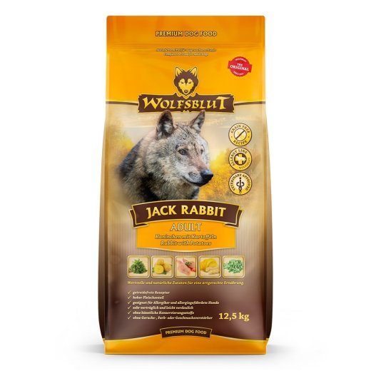 WOLFSBLUT Jack Rabbit - kuiv koera toit - 12,5kg