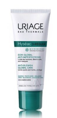 Uriage Hyséac 3-Regul+ Aknevastane hoolduskreem 40 ml