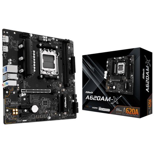 Asrock A620AM-X Micro ATX AM5 Socket Emaplaat