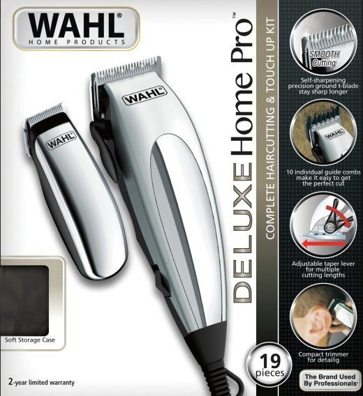 Wahl 79305-1316 juuste trimmerid/karvetaja, Kroom, Hõbedane