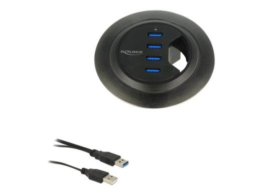 Delock In-Desk Hub