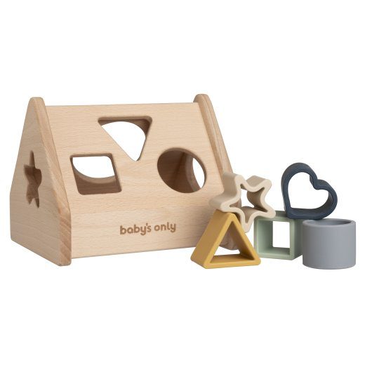 Baby's Only Pusletahvel BO-860.863.800.50 Puidust kuju sorteerimismänguasi